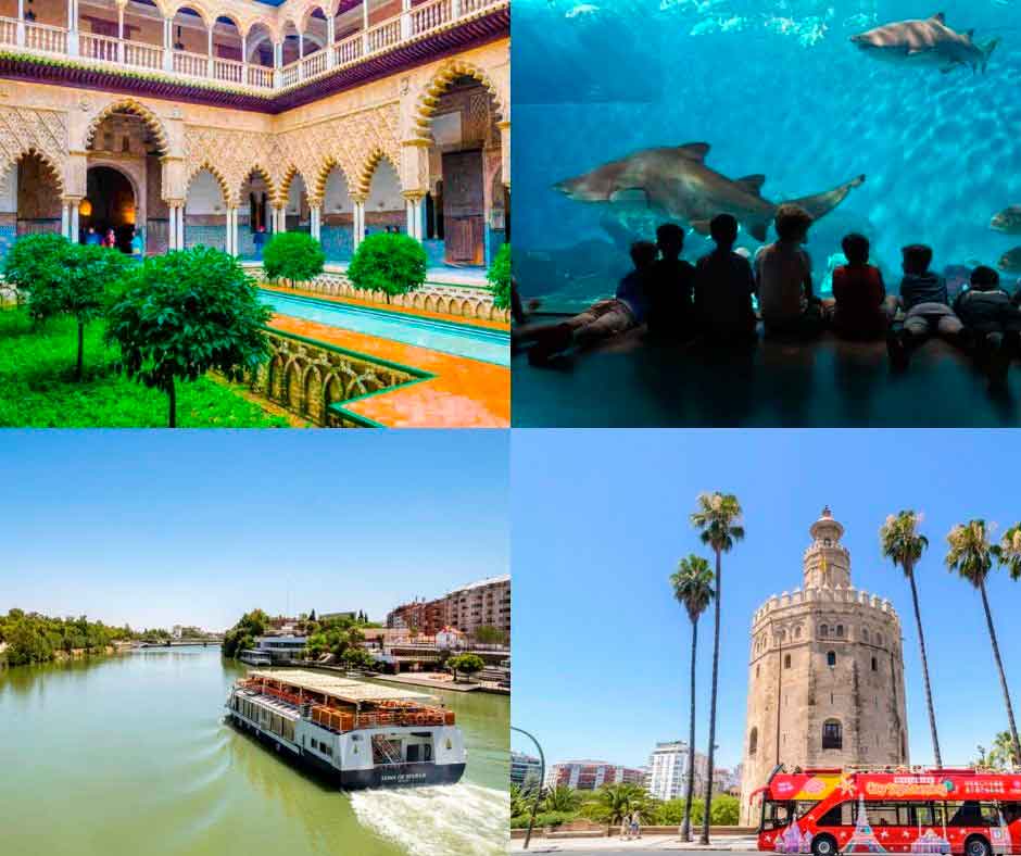 Sevilla con niños planes en la ciudad